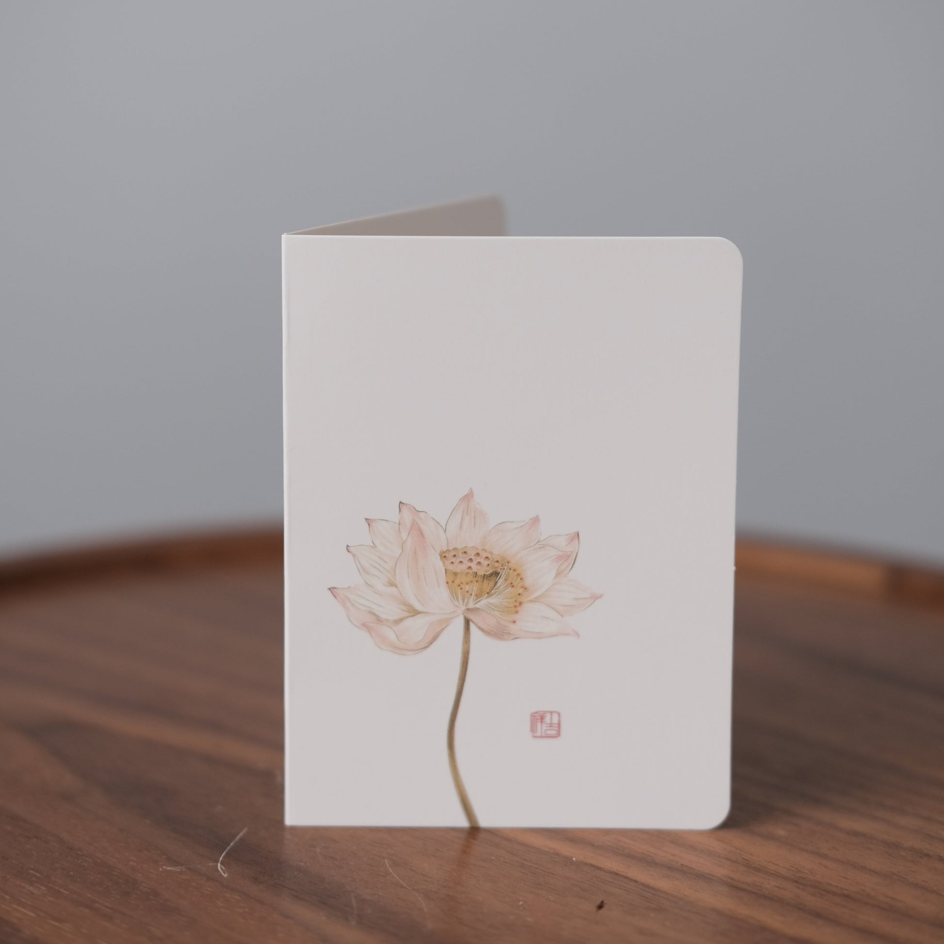 Watercolor Greeting Card - Asian Style