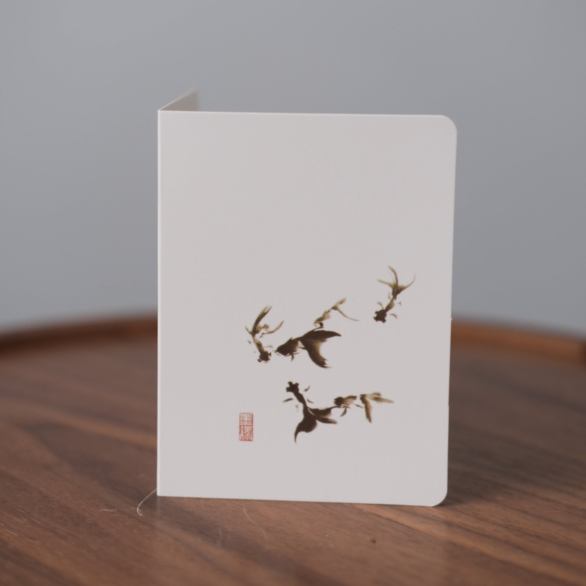 Watercolor Greeting Card - Asian Style