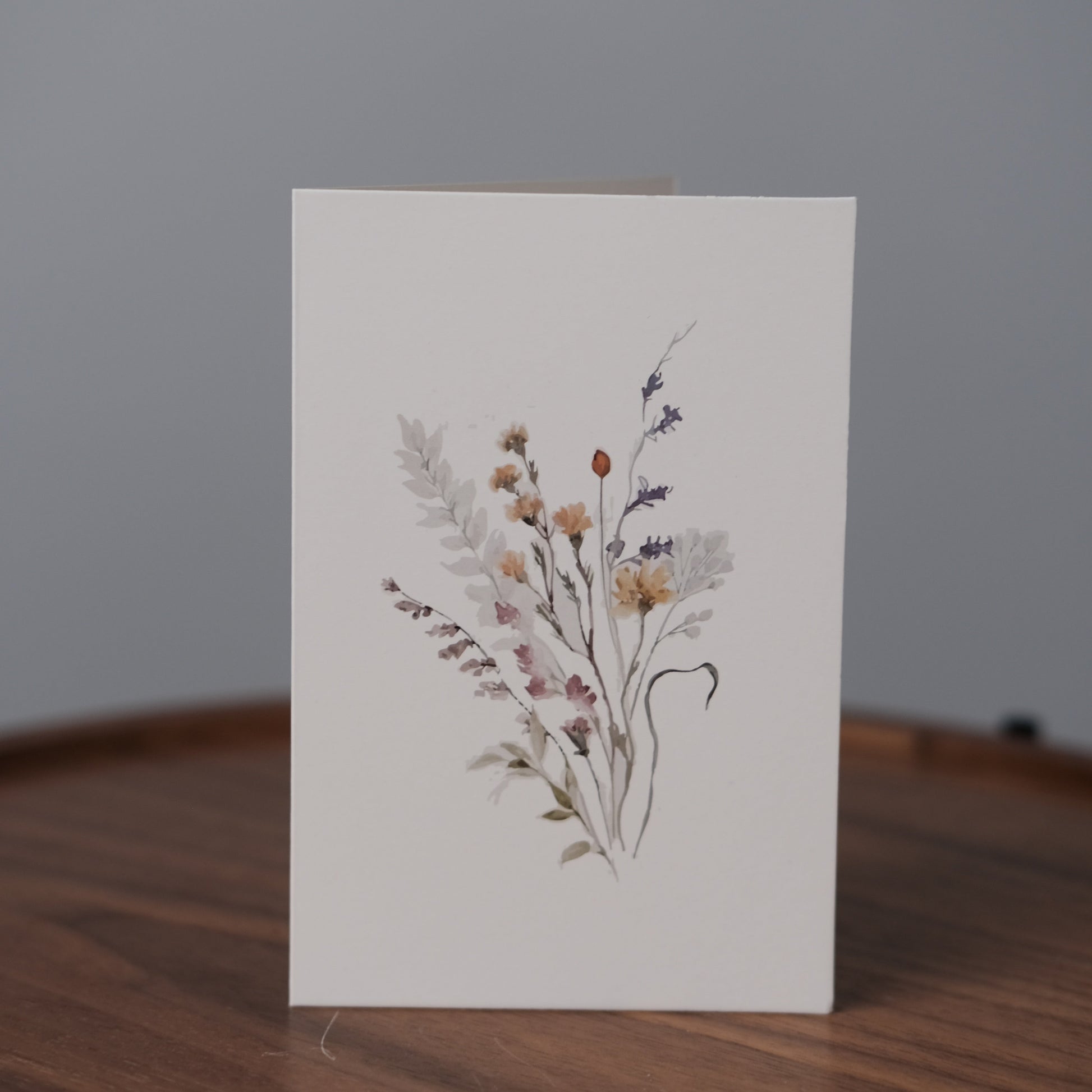 Wildflower Botanical Greeting Card