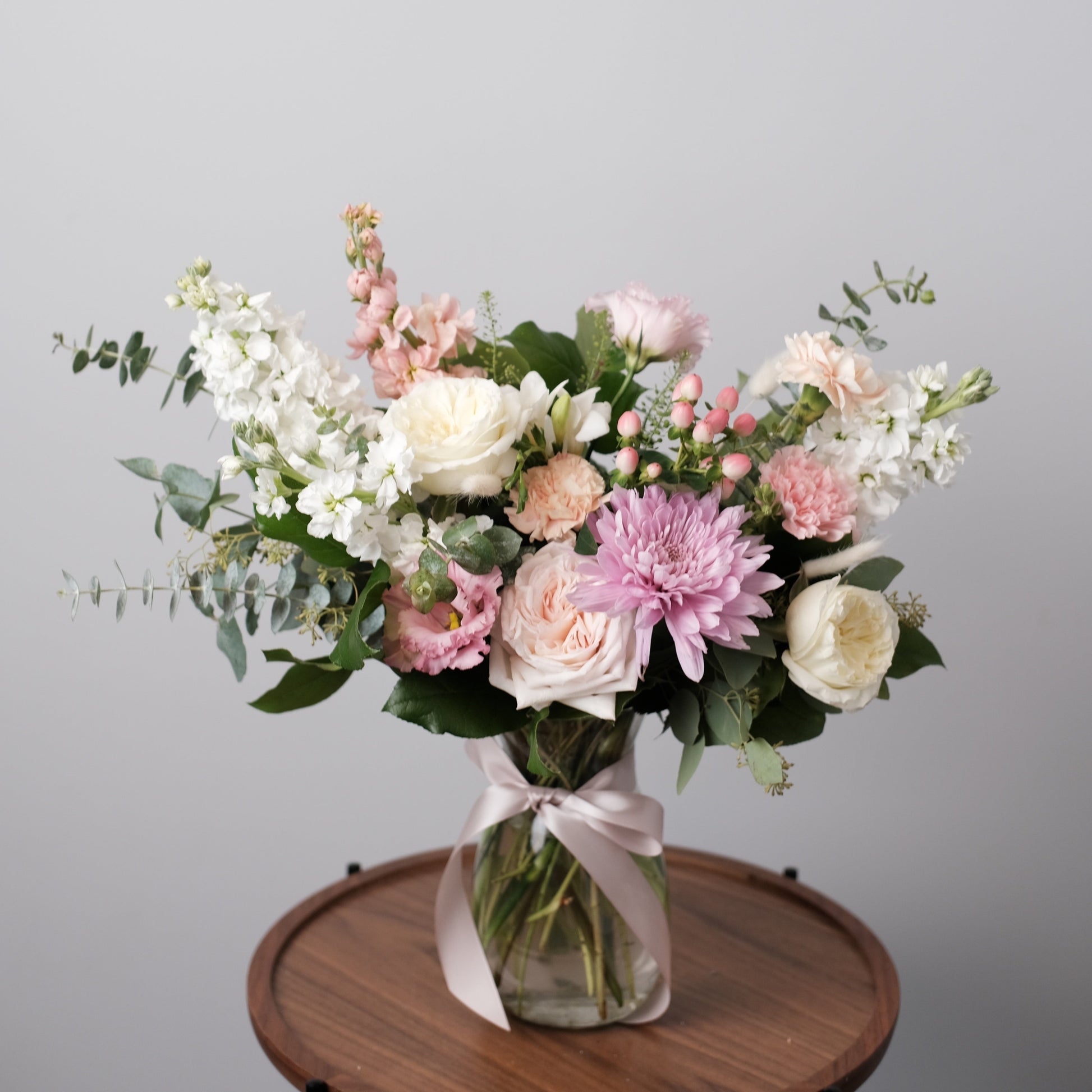Designer’s Choice Soft & Delicate Vase Arrangement
