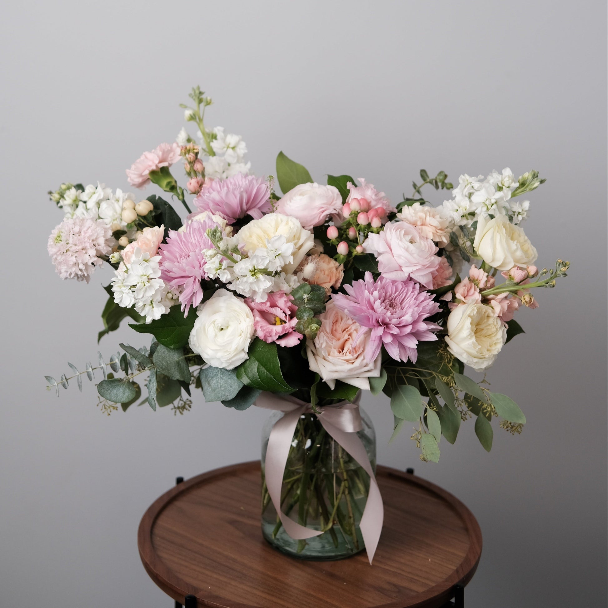Designer’s Choice Soft & Delicate Vase Arrangement