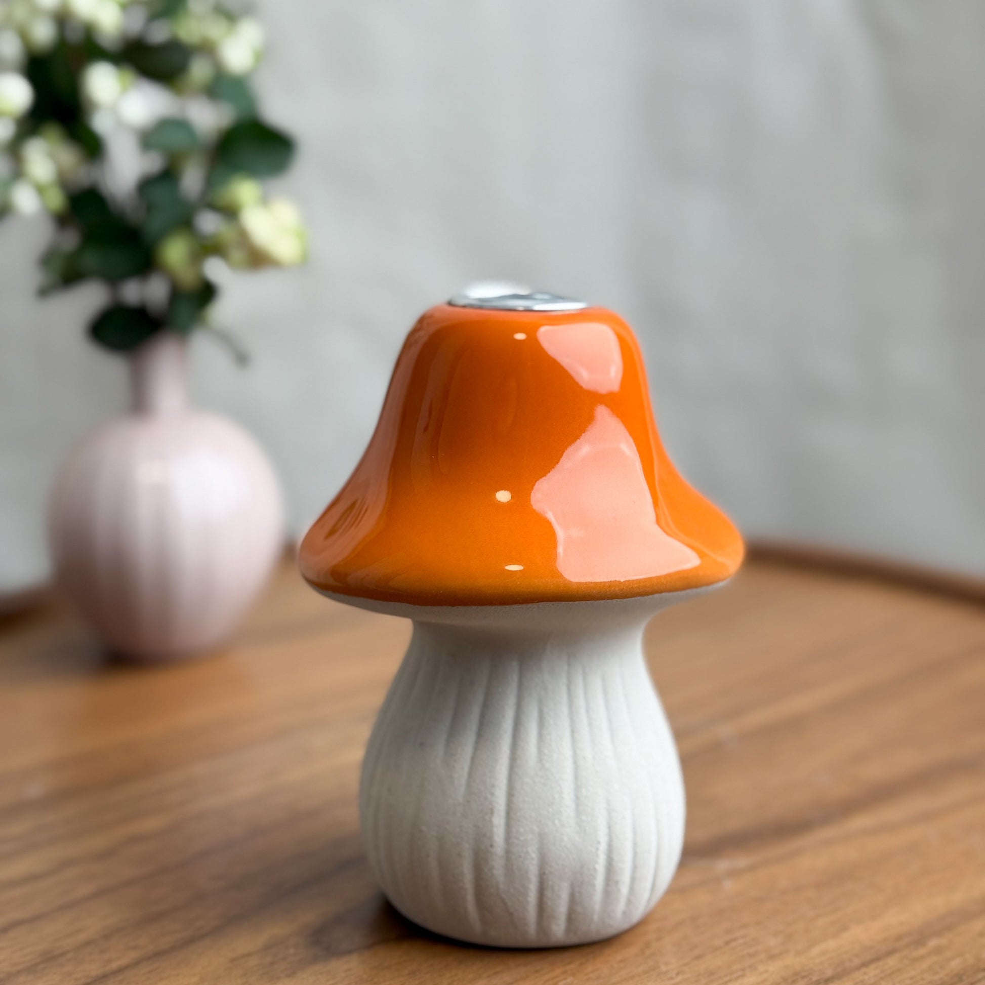 Mushroom Candle Holder