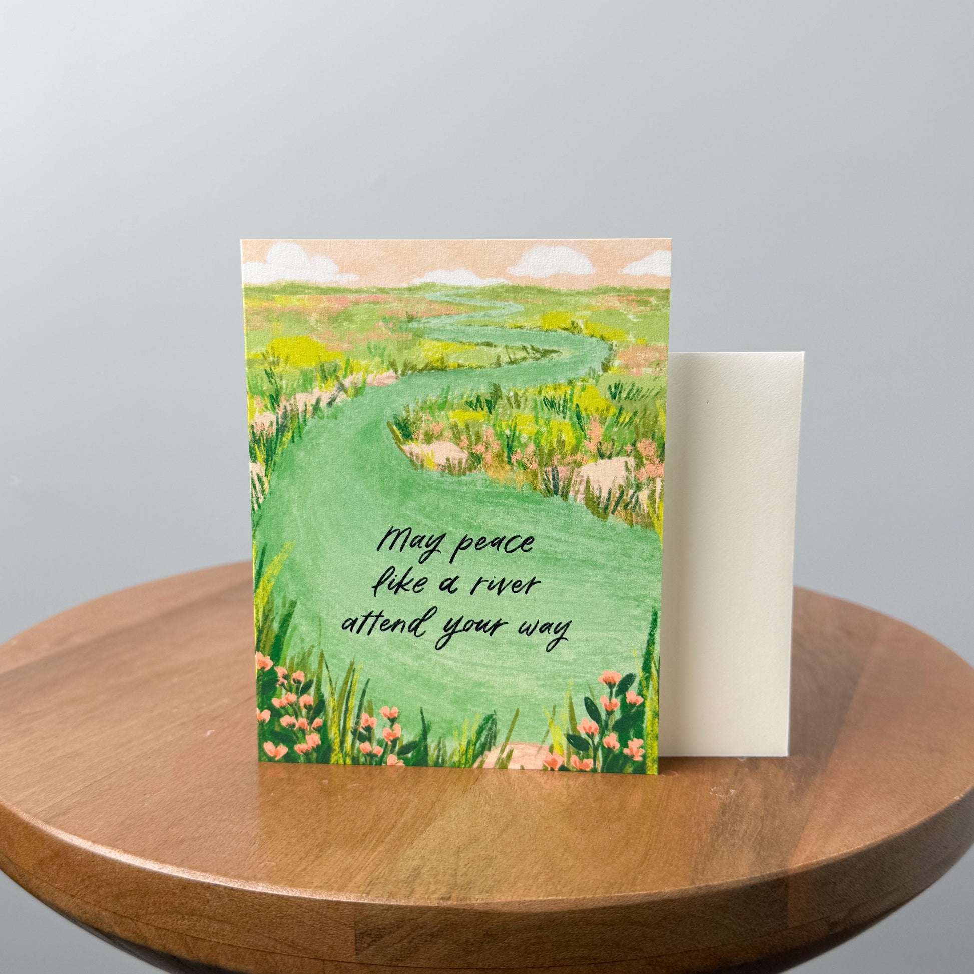 Peace Like a River Greeting Card