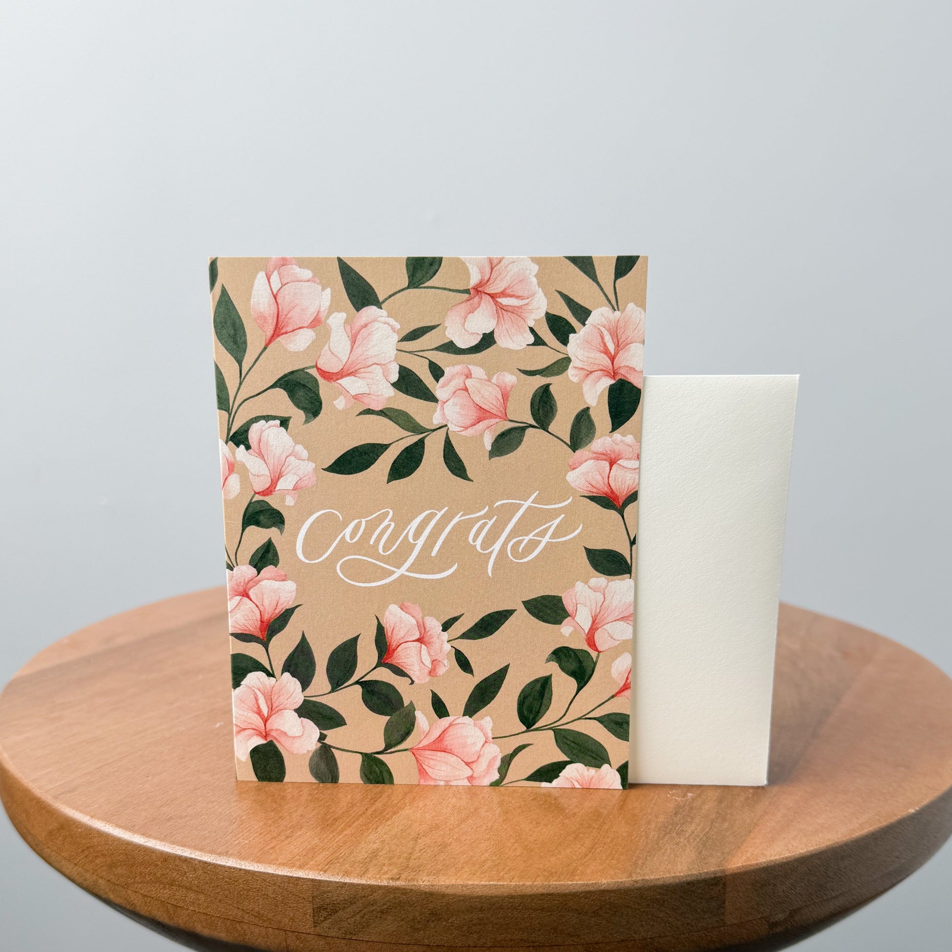 Congrats Floral Greeting Card