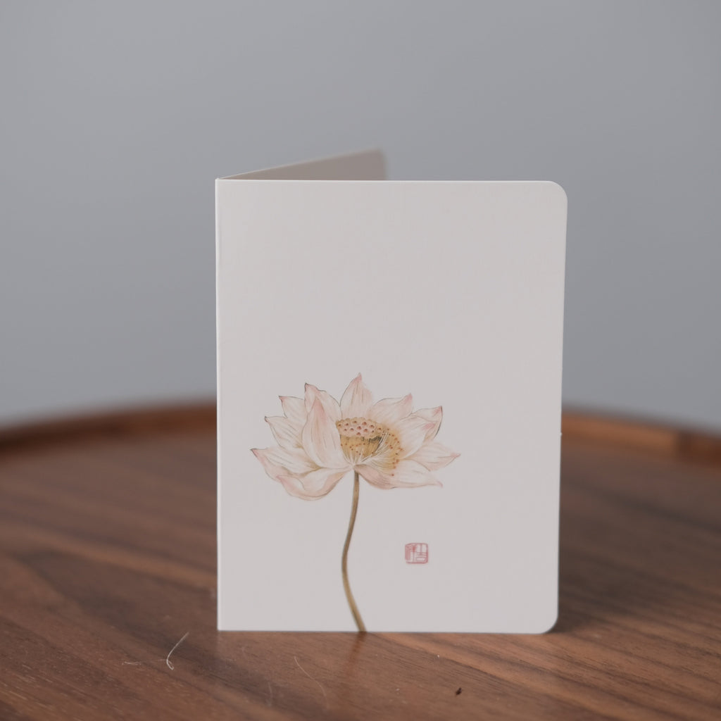 Watercolor Greeting Card - Asian Style