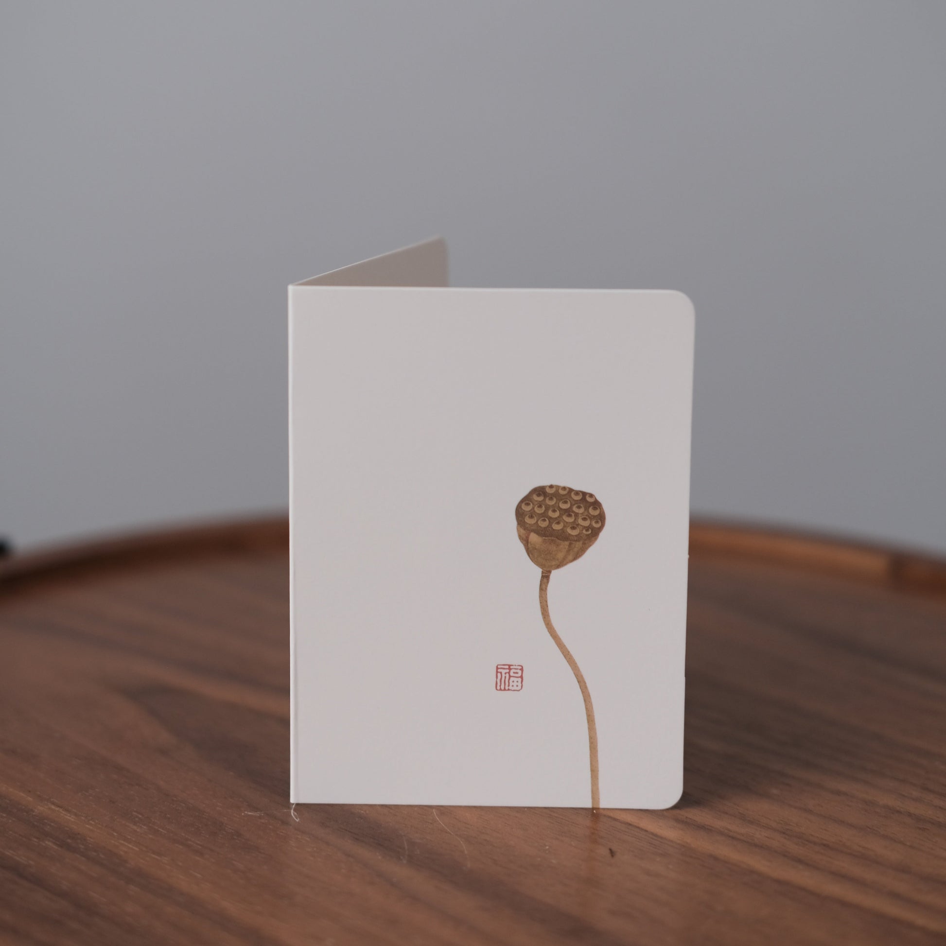 Watercolor Greeting Card - Asian Style