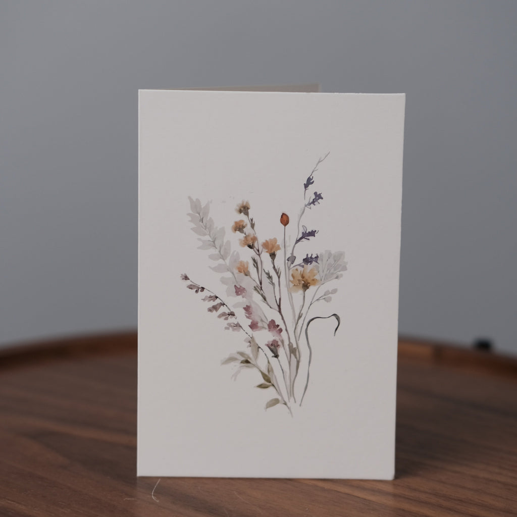 Wildflower Botanical Greeting Card