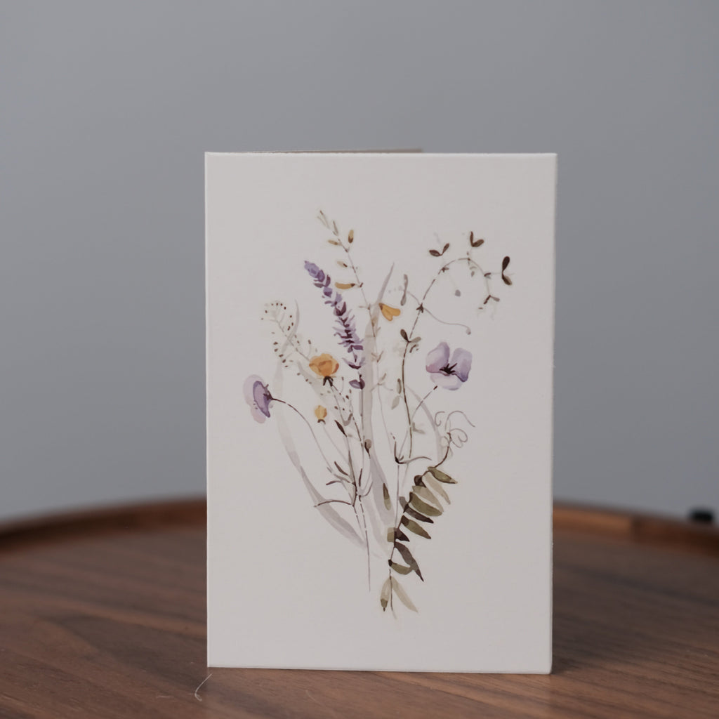 Wildflower Botanical Greeting Card
