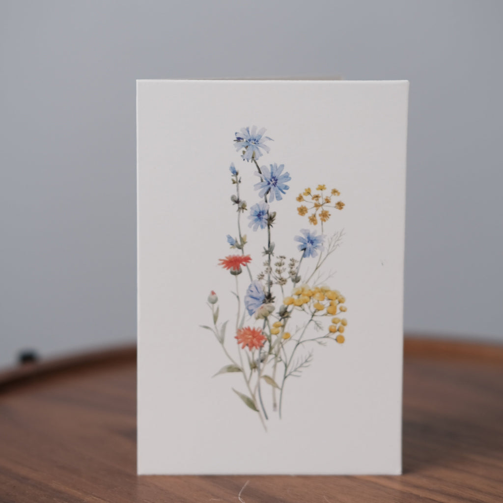 Wildflower Botanical Greeting Card