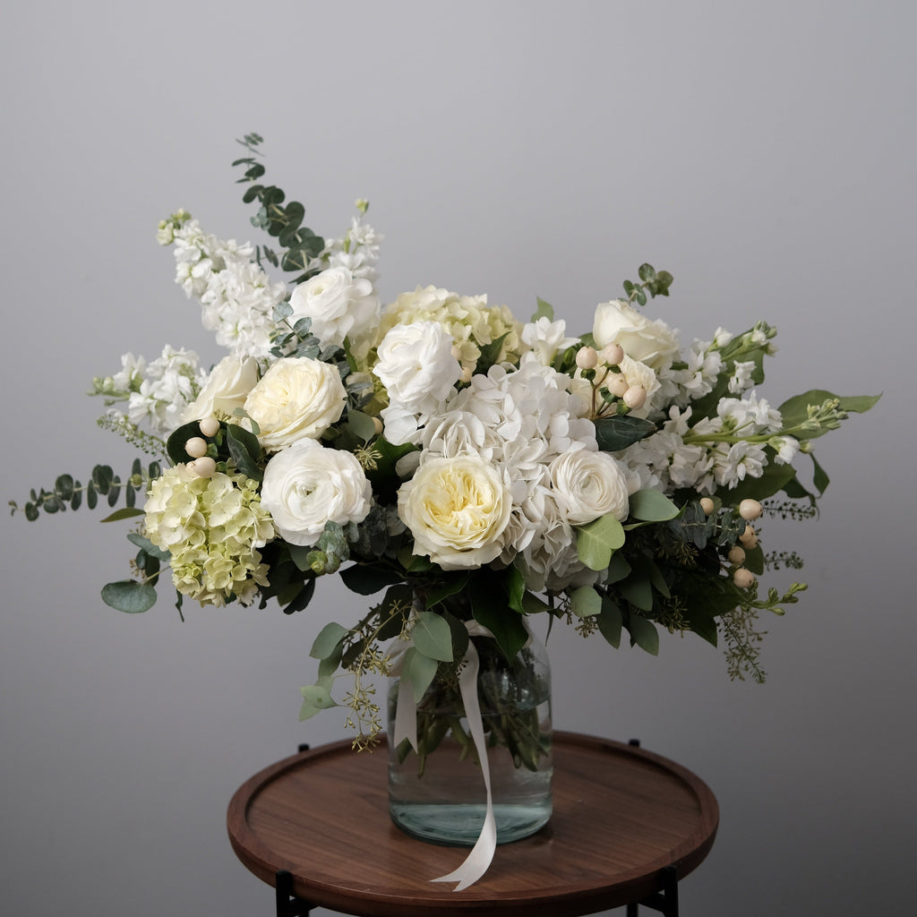 White Grace Vase Arrangement