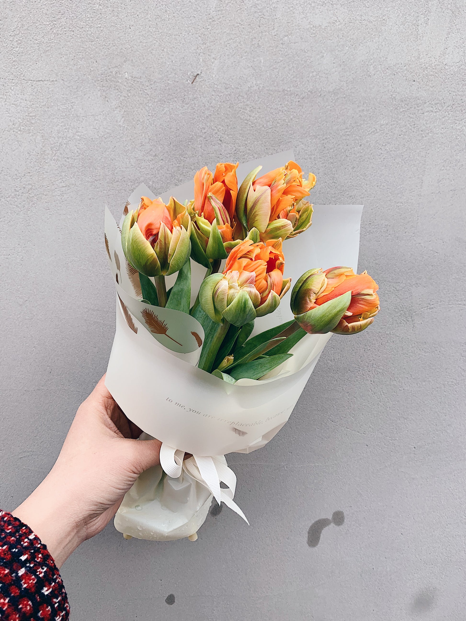 Tulip Bouquet – Single or Double (Assorted Colors)