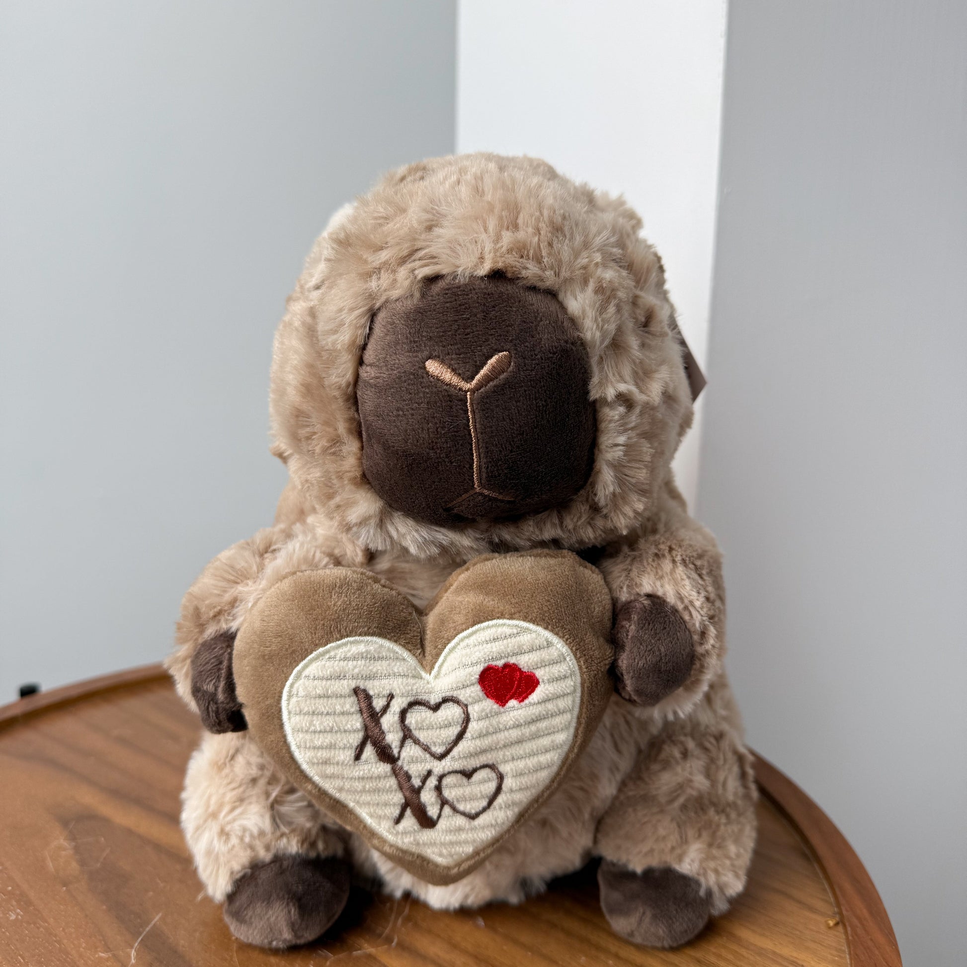 Plush Capybara with Heart