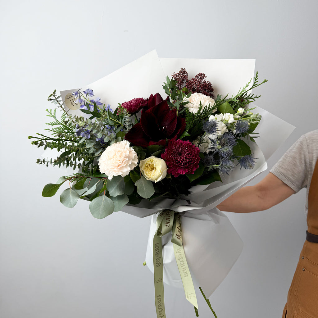 Deep Winter Bloom Bouquet