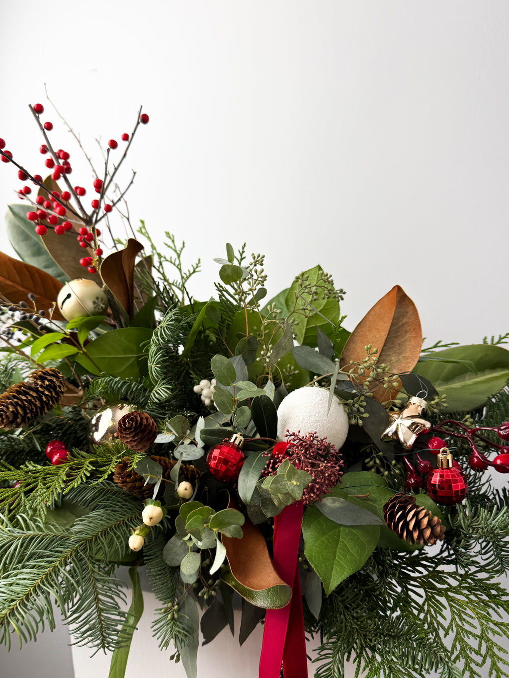 Holiday Table Arrangement