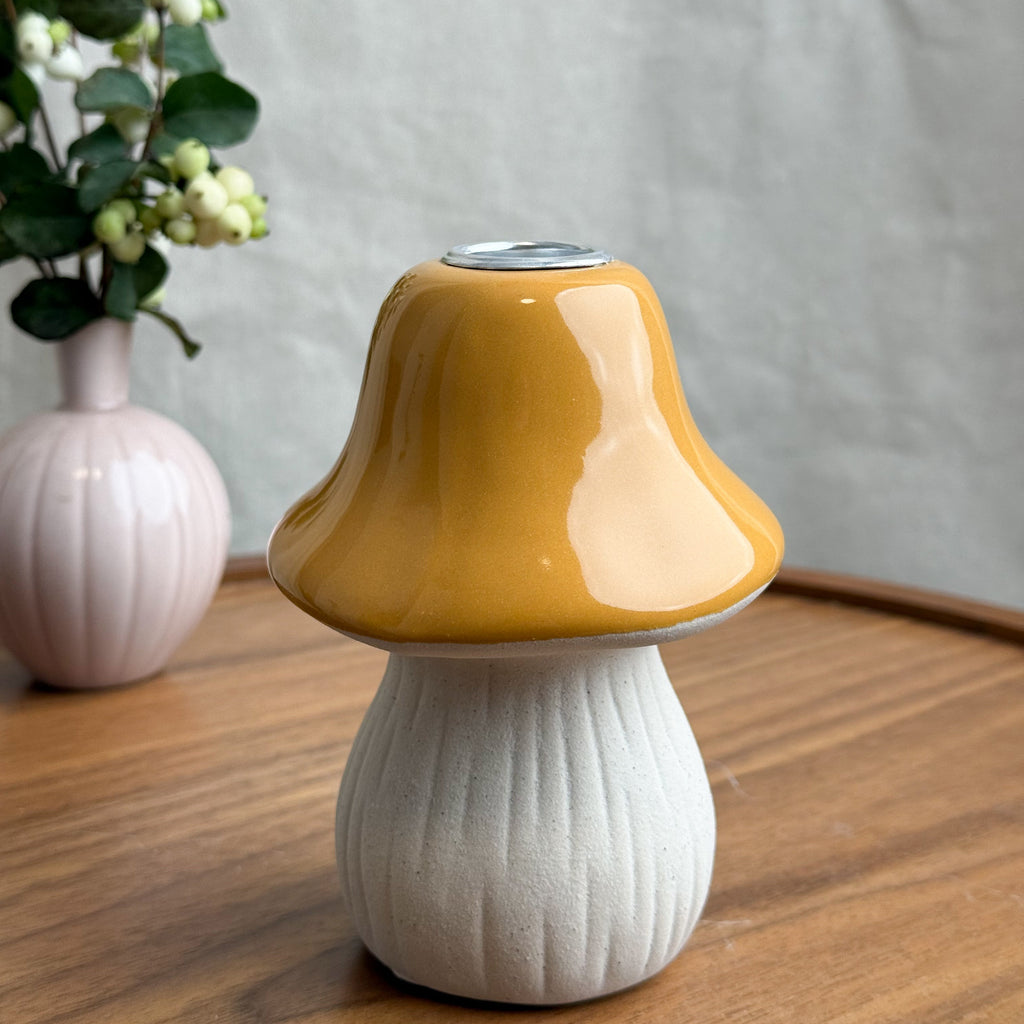 Mushroom Candle Holder