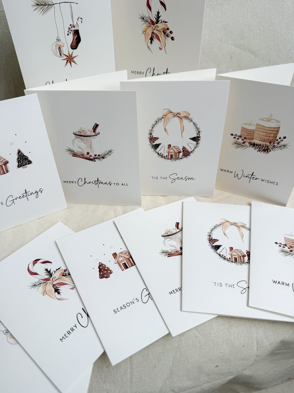 Winter Holidays Greeting Cards